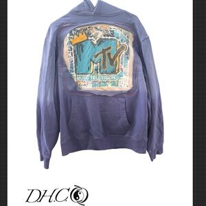 Old Navy up-cycled Blue Hoodie